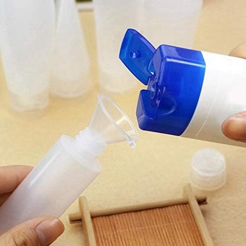 Nydotd 18 Pack Travel Size Plastic Squeeze Bottles for Liquids, 30ml/1Oz TSA Approved Travel Bottles Makeup Toiletry Cosmetic Containers Leak-Proof Travel Containers with Flip Caps Refillable - Image 6