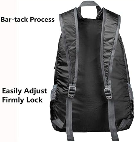 G4Free 20L Lightweight Packable Backpack Travel Hiking Daypack Foldable Backpack for Men Women - Image 4
