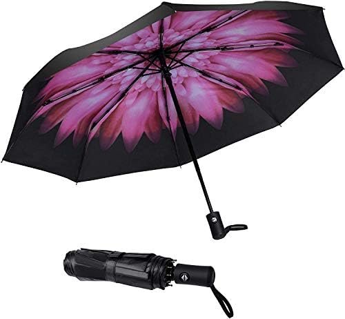 SY COMPACT Travel Umbrella Windproof Automatic Umbrellas-Factory Outlet umbrella