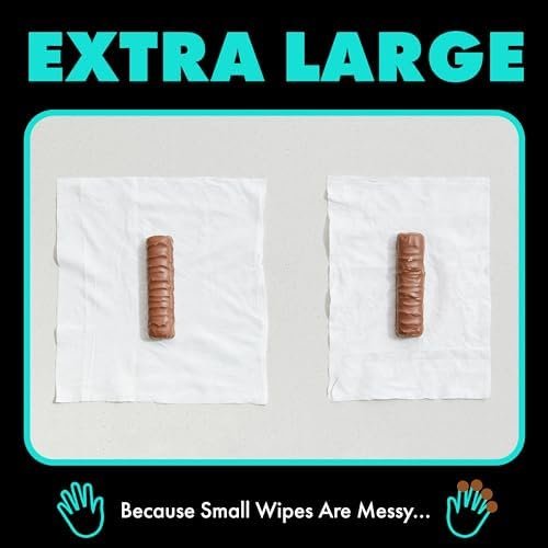 DUDE Wipes - Flushable Wipes Travel Pack - 6 Pack, 108 Wipes - Mint Chill Extra-Large Adult Wet Wipes - Vitamin-E, Aloe Vera, Eucalyptus, and Tea Tree Oils - Septic and Sewer Safe Butt Wipes - Image 6