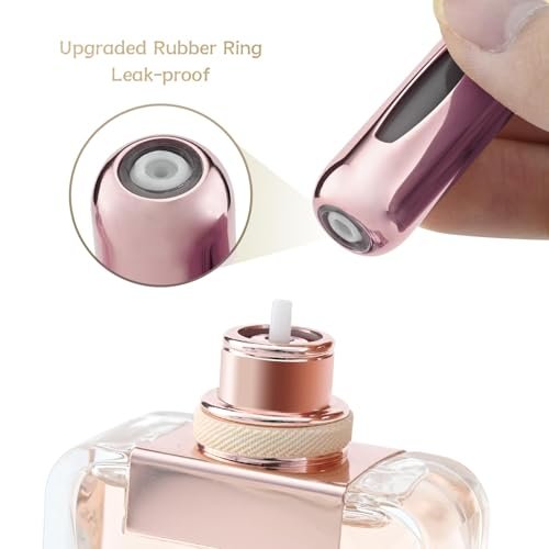 4 Pcs 5ml Portable Mini Refillable Perfume Atomizer Spray Bottle Scent Pump Case for Travel - Image 5