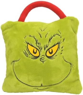 Department 56 Snowpinions Dr. Seuss The Grinch Super Soft Fleece Travel Blanket, 36 by 40 Inch, Green - Image 2