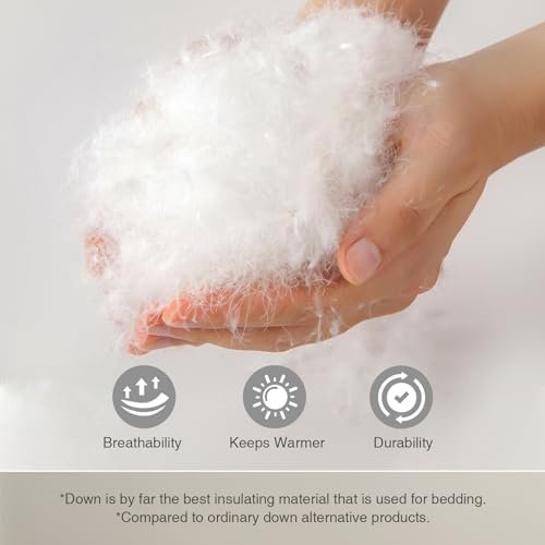 APSMILE Sunset Print Down Throw Blanket | Extra Fluffy & Warm Packable Feathers Down Blanket with Snap Buttons for Bed, Couch, Sofa, Travel, 50x70 Inches - Image 3