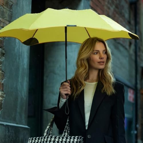 Blunt Metro Travel Umbrella – 39" Windproof Umbrella, Compact Umbrella for Wind and Rain, Portable, Heavy Duty, UV Protection - Yellow - Image 6