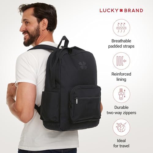Lucky Backpack for Men, Premium Laptop Backpack, Travel Backpack for Women, Lightweight Backpacks, Comfortable Mens Back Pack - Image 3