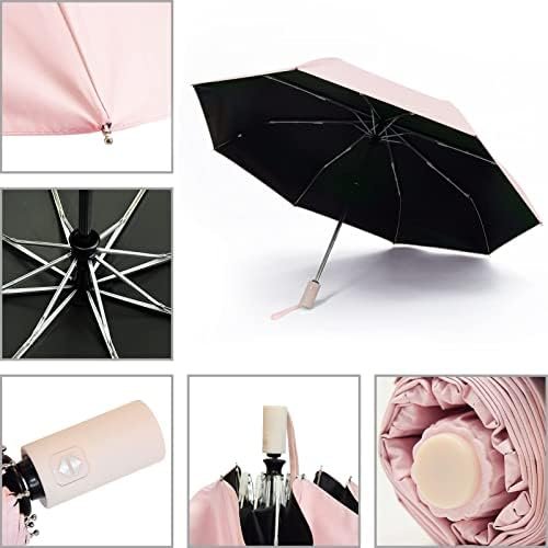 SY COMPACT Umbrella Automatic Travel Waterproof Light Folding Umbrellas Easy Carry for Women and Men - Image 4