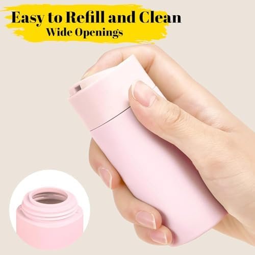 5pcs Travel Bottles Set, Leak Proof Squeezable Bottles, Refillable Toiletry Containers Set, TSA Approved, Carry-on Travel Size,Travel Essentials - Image 4
