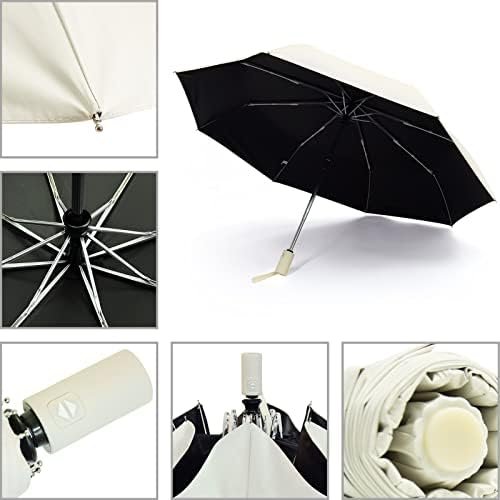 SY COMPACT Umbrella Automatic Travel Waterproof Light Folding Umbrellas Easy Carry for Women and Men - Image 4