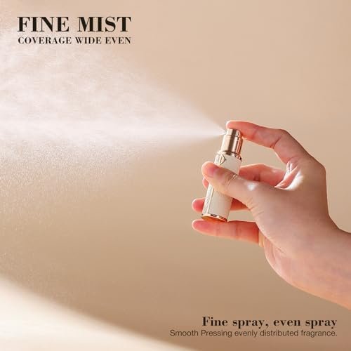 Perfume Travel Refillable Bottle, Tsa Approved 5ml Perfume Atomizer Bottle, Portable Size Sprayer Bottle Luxurious Pocket Perfume Dispenser Pump Transfer Tool for Women Men Travel Accessories. - Image 4