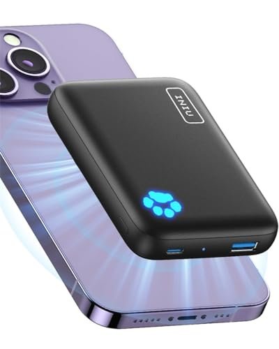 INIU for Magsafe Portable Charger, Small 10000mAh 20W PD Magnetic Power Bank, USB C in&Out Wireless Battery Pack Phone Charger, Only for iPhone 16/16 Plus/16 Pro/16 Pro Max, iPhone 15/14/13/12 Series - Image 11