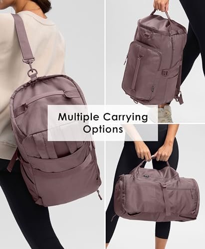 Gym Bag for Women and Men, 30L Workout Travel Backpack with Shoe Compartment, Sports Duffel Bag with Multiple Pockets - Image 3