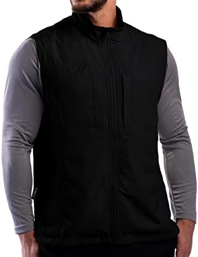 SCOTTeVEST Featherweight Vest for Men - 16 Hidden Pockets - Lightweight Water Repellent for Travel & More