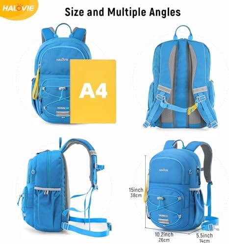 HALOVIE Kids Travel Backpack Lightweight Small Kids Daypack Preschool Kindergarten Children SchoolBag for Boys Girls - Image 2