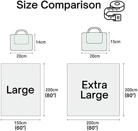 ESLA Cute Gingham Picnic Blanket, Waterproof Foldable, in Large 80x60in and Extra Large 80x80in, Portable Compact Beach Blanket, Oversized XL Outdoor Mat, Tan Gingham (123) - Image 4
