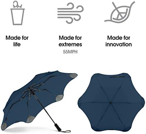 Blunt Metro Travel Umbrella – 39" Windproof Umbrella, Compact Umbrella for Wind and Rain, Portable, Heavy Duty, UV Protection - Navy - Image 4