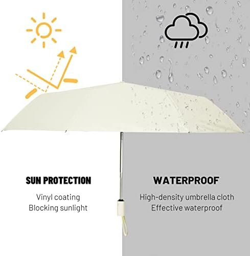 SY COMPACT Umbrella Automatic Travel Waterproof Light Folding Umbrellas Easy Carry for Women and Men - Image 6