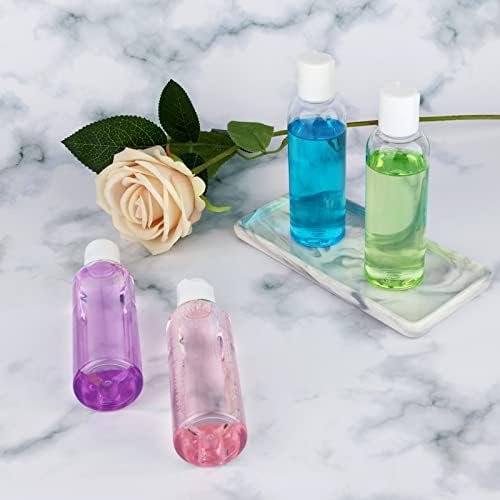 TSA Approved Travel Bottles Set for Toiletries Squeeze Size Container Kit Portable Leak Proof Refillable Cosmetic Airplane Essential Shampoo Hair Conditioner Body Lotion Bath Shower Gel - Image 4