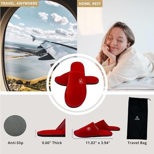 KOPI-Travel Blanket and Pillow. The Most Complete and Premium Travel Set with Pillow Memory Foam, Sleep mask, and More, Including a complimentary Soft Blanket, Wine Red, Gifts for Women and Men. - Image 6