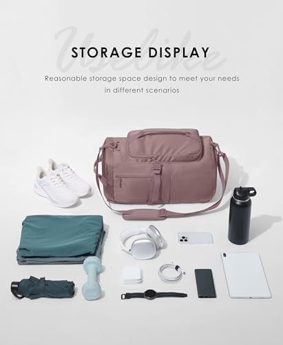 Gym Bag for Women and Men, 30L Workout Travel Backpack with Shoe Compartment, Sports Duffel Bag with Multiple Pockets - Image 5