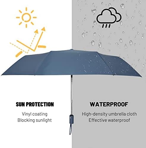 SY COMPACT Umbrella Automatic Travel Waterproof Light Folding Umbrellas Easy Carry for Women and Men - Image 6