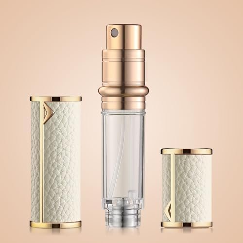 Perfume Travel Refillable Bottle, Tsa Approved 5ml Perfume Atomizer Bottle, Portable Size Sprayer Bottle Luxurious Pocket Perfume Dispenser Pump Transfer Tool for Women Men Travel Accessories. - Image 2