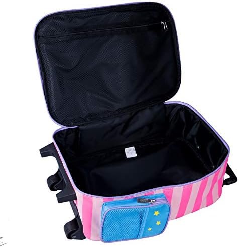 Wildkin Kids Rolling Suitcase for Boys & Girls, Suitcase for Kids Measures 16 x 11.5 x 6 Inches, Kids Luggage is Carry-On Size, Perfect for School & Overnight Travel (Unicorn) - Image 6