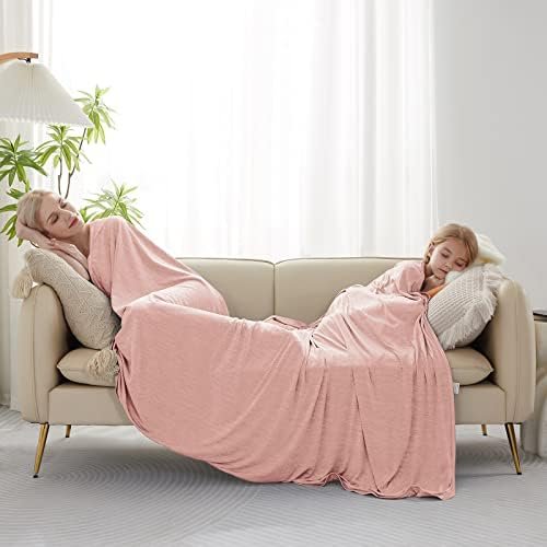 Marchpower Cooling Blanket for Hot Sleepers Kids, Arc-Chill Cool Throw Blanket with Double-Sided Design, Japanese Cooling Fiber Absorbs Body Heat, Lightweight Soft Blanket for Baby Sleeping Travel - Image 7