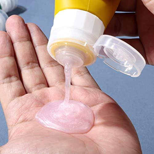 Gemice Travel Bottles for Toiletries, 3oz Tsa Approved Travel Size Containers BPA Free Leak Proof Travel Tubes Refillable Liquid Travel Accessories with Clear Toiletry Bag (4 Pack) - Image 4