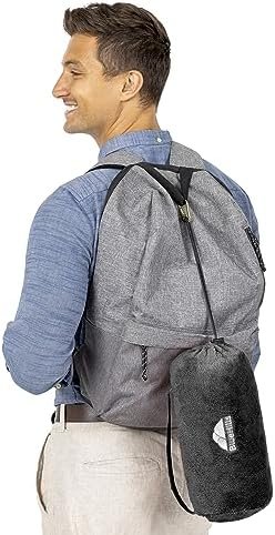 BlueHills Travel Blanket Pillow Rolled Premium Soft Plush Airplane Throw Traveling Accessories Gifts Compact in a Bag 70 X 48 inches Long Plane Flight Portable Lightweight Black R05 - Image 7