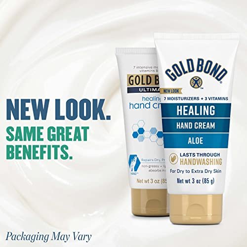 Gold Bond Healing Hand Cream, 3 oz., With Aloe, Moisture That Lasts Through Handwashing - Image 4