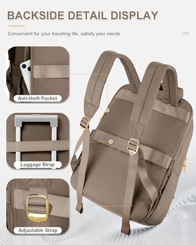 wepadre Personal Item Backpack For Traveling On Airplane Carry On Backpack Flight Approved Laptop Backpack For Women Men Personal Item Bag For Airlines Waterproof Hiking Backpack Sports Gym Backpack - Image 6