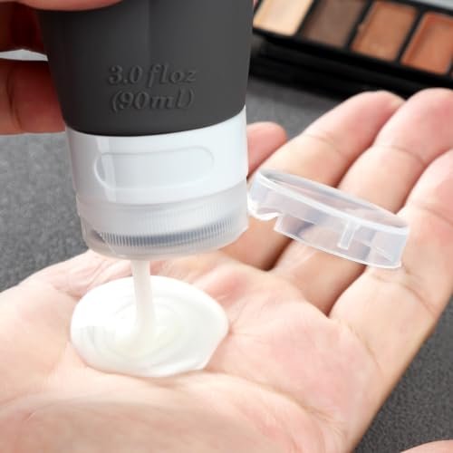 Gemice 16 Pack Travel Size Bottles, TSA Approved Leakproof Travel Containers for Toiletries, Silicone Refillable Travel Essentials Accessories with Travel Bag for Shampoo Conditioner - Image 4