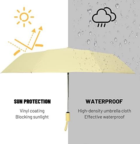 SY COMPACT Umbrella Automatic Travel Waterproof Light Folding Umbrellas Easy Carry for Women and Men - Image 6