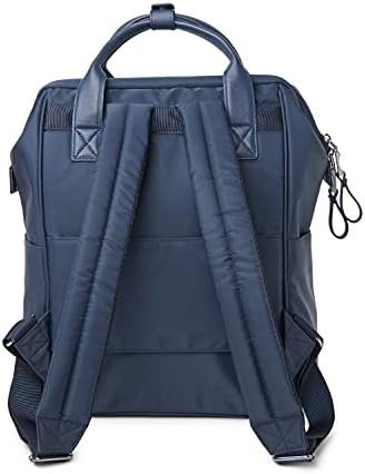 Baggallini Soho Backpack - Travel Laptop Backpack for Women - Lightweight Water-Resistant Luggage Bag, French Navy - Image 3