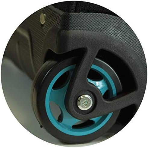 Blue 30" Rolling Duffel Bag Two Silent Wheels With Corner Covers NewYork XPress - Image 8