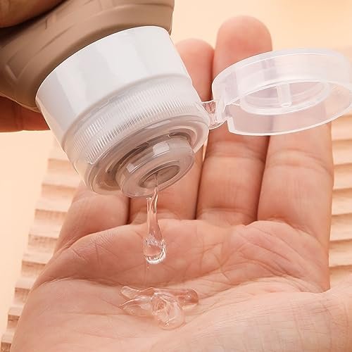 Travel Bottles for Toiletries, Tsa Approved 3oz Silicone Travel Containers Set Leak Proof Refillable BPA Free Travel Accessories with Clear Bag for Shampoo Conditioner Liquids - Image 4