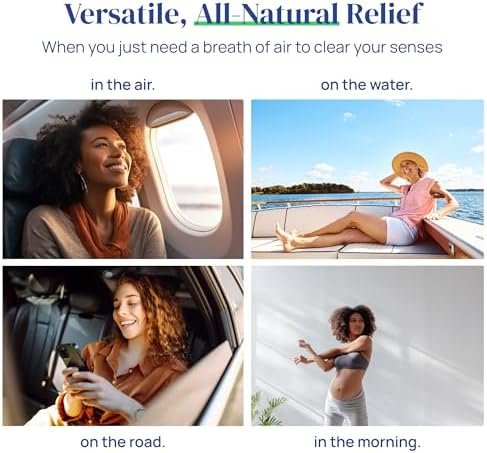 Herbal Inhaler - Natural Relief for Nausea - Non-Medicated Non-Drowsy Drug-Free - Essential for Travel - Motion Sickness - Morning Sickness - Use Anytime - 2 Inhalers - Image 4