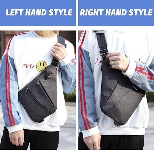 Vipost Anti Theft Bag, Anti Theft Crossbody Bag for Women/Men, Fashion Sling Bag Travel Crossbody Bag for Women - Image 6