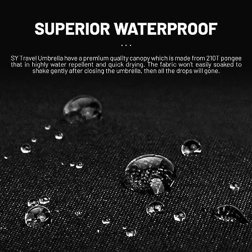 SY COMPACT Travel Umbrella Windproof Automatic Umbrellas-Factory Outlet umbrella - Image 4