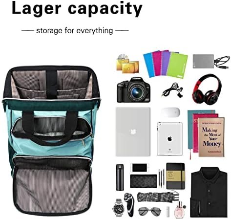 Hap Tim Laptop Backpack Women, Travel Backpack for Women, Work Backpack, Nurse Backpack, Green(7651-GR) - Image 5