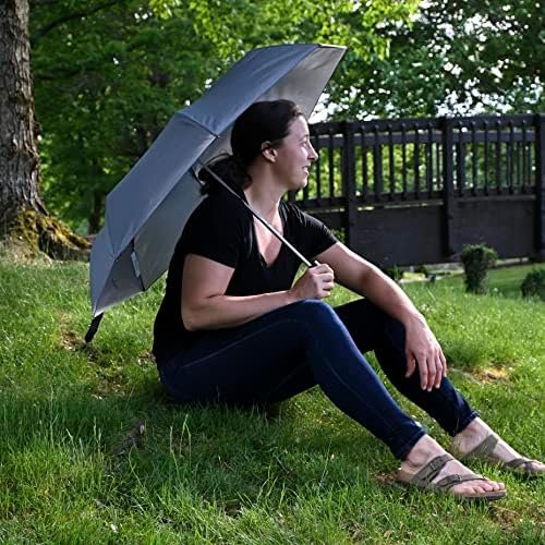 ShedRain Umbrellas Rain Essentials Manual Compact, Charcoal, One Size - Image 8