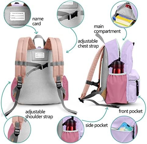 Preschool Toddler Backpack For Boys Girls, School Mini & Travel, Small Kids Child Backpacks, Kindergarten Elementary bag, 11" H, 2-4, - Image 6