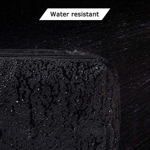 BAGSMART Toiletry Bag for Men, Travel Toiletry Organizer Dopp Kit Water-resistant Shaving Bag for Toiletries Accessories, Door Room Essentials, Black - Image 6