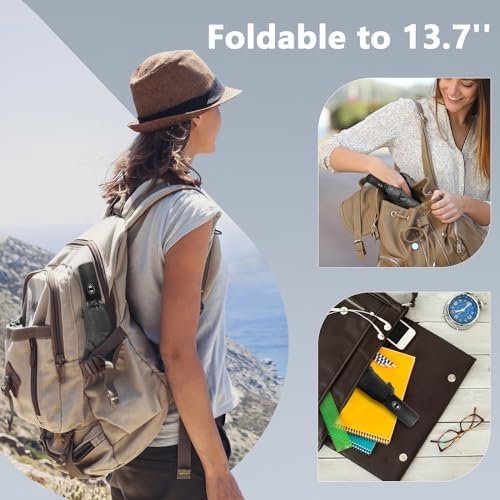 Satol Large Golf Umbrella 62 Inch, Automatic Windproof Double Canopy Vented 8 Ribs Sturdy Folding Umbrella, UPF 50+ Portable Wind Resistant Sun & Rain Compact Umbrellas for Travel (checkered) - Image 4