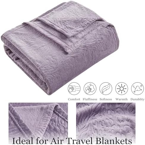 Commollis Travel Blanket Airplane Compact - 2 in 1 Airplane Travel Accessory, from Airplane Blanket to Travel Pillow, with Luggage Strap, Soft Handles and Security Pockets - Image 5