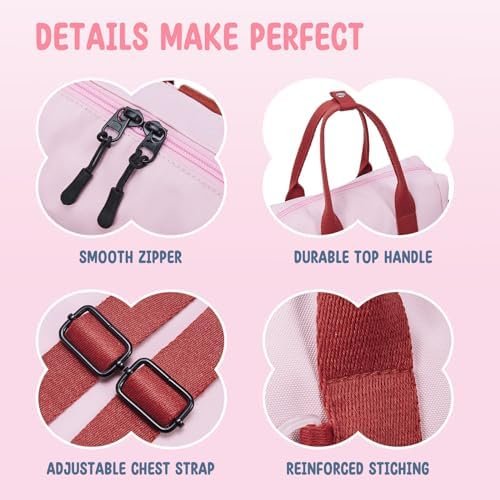 CLUCI Toddler Backpack For Girls, Toddler School Backpack For School & Travel, Small Kids Child Backpacks, Preschool Kindergarten Elementary Diaper bag Daycare Backpack For Kids 2-4 - Image 6