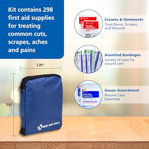 First Aid Only 299 Piece All-Purpose First Aid Emergency Kit (FAO-442) - Image 4