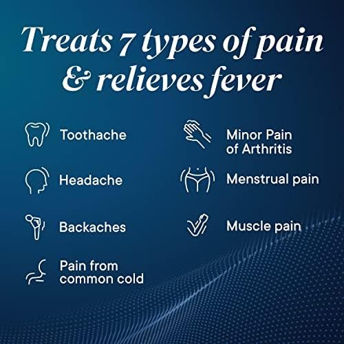 Advil Pain Reliever and Fever Reducer, Pain Relief Medicine with Ibuprofen 200mg for Headache, Backache, Menstrual Pain and Joint Pain Relief - 10 Coated Tablets - Image 4