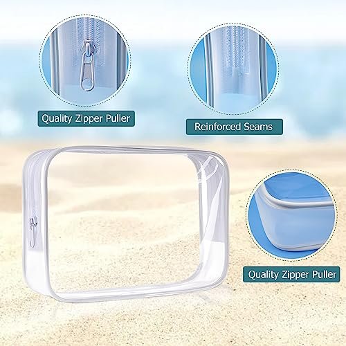 Cosywell Leakproof Squeeze Bottles Travel Kit - 4pc 3.4 oz TSA Approved for Shampoo, Conditioner and Toiletries - Image 5
