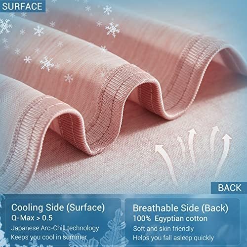 Marchpower Cooling Blanket for Hot Sleepers Kids, Arc-Chill Cool Throw Blanket with Double-Sided Design, Japanese Cooling Fiber Absorbs Body Heat, Lightweight Soft Blanket for Baby Sleeping Travel - Image 3